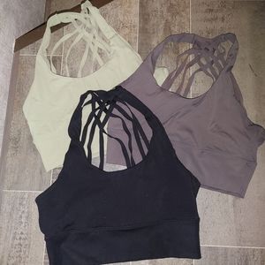 Bundle of 3 sports bras